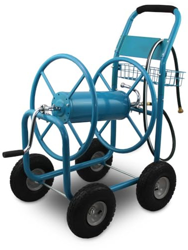 Bituxx Gartenschlauchwagen Schlauchwagen Schlauchaufroller Handwagen Karre bis 70m 3/4