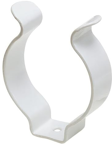 Tool Clip/Terry Clip White Poly Coated to Grip 38mm 1.1/2 (Pack Quantity 10 pcs)