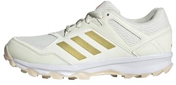 adidas Fabela Rise, Scarpe da Hockey Donna, off White/Gold Met./Crystal Sand, 44 2/3 EU