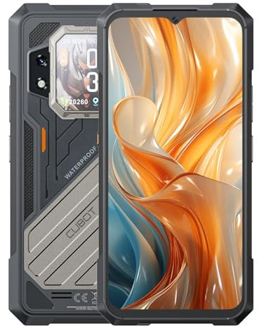 Cubot KingKong X PRO 5G 24GB RAM (12GB+12GB Estesi) + 256GB ROM - Smartphone da 6.72 FHD+ 144Hz, Fotocamera da 100 MP, Batteria da 10200mAh, Android 14, Dimensity 8200, Colore Nero.