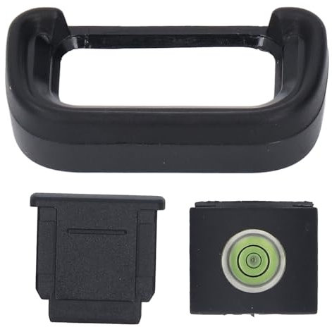 Qukaim Kamera Sucher Okular Okular Augenmuschel Kit, Profionale Kamera Augenmuschel mit Blitzschuhabdeckung und Wasserwaage für A6700, Kompatible Kamera Accories