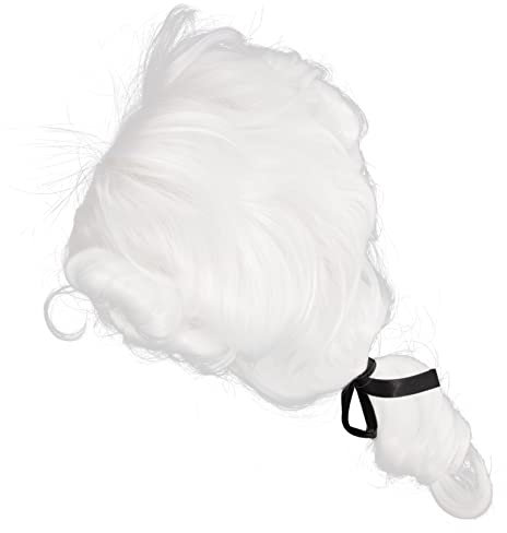 BESPORTBLE Perücke Für Richter Kostümperücke Bühnenperücke Lockige Perücke Anwaltshaarteil Herrenkopfschmuck Cosplay-richterperücke Richterperücke Für Männer