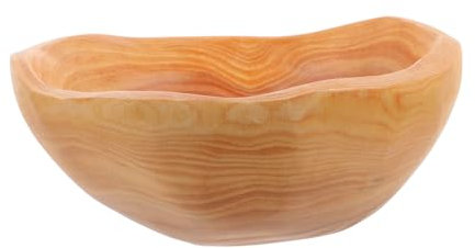 MOTHNUR Plato De Fruta De Madera Cuenco Multiusos Bandeja Ensaladera Decorativo