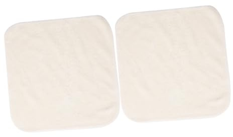 Hohopeti 2pcs Bamboo Fiber Face Cleaning Cloths Exfoliating Washcloths Reusable for Washing Face Household Use