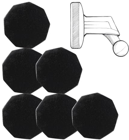 6pcs Metal Dash Cam Adhesive Piece Replacement for Garmin Low-Profile Magnetic Mount, Windshield Adhesive Compatible with 45/46/47/55/56/57/65W/66W/67W/Tandem/Speak Plus Part Accessories