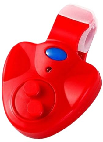 Indicador de mordida de pesca, alarma de mordedura de pesca, bombilla LED electrónica con alarma de sonido, alerta de pesca portátil para hombres, pescadores experimentados, papá, mujeres, caña de