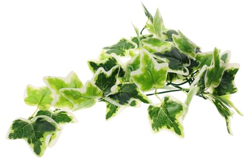 UPKOCH Plante Artificielle Suspendue avec Ventouse pour Terrariums Reptiles Décoration Plastique avec Naturelles pour Habitat Amphibiens et Aquarium