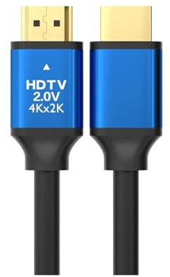 Cavo HDMI 2.0 4K Cavo 4K@60Hz 18Gbps for monitor PS5/4 Xbox Fire HDTV Stick Lettore Blu-ray HDR Ethernet ad alta velocità 10m 15m(1.5m)