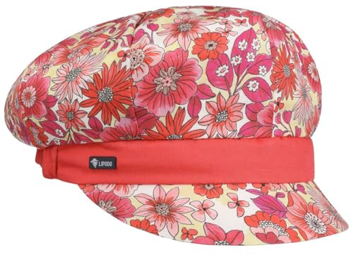 Lipodo Malvik Ballonmütze Schirmmütze geblümt Mehrfarbig Made in Italy Damen Frühling Sommer