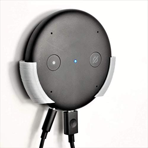 Echo Input Wall Bracket Wall Mount - STICK ON (Grey)