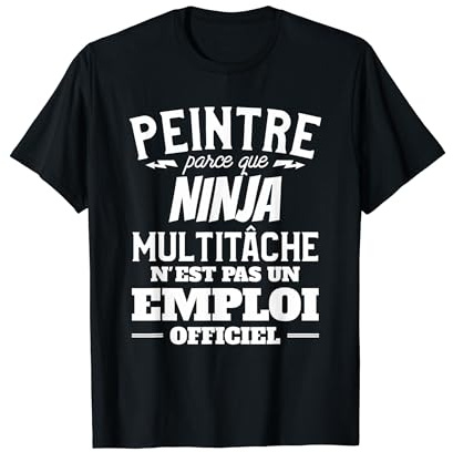 idée cadeau peintre pour une peinture T-Shirt
