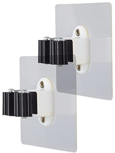 EXEHook Wandhaken Saugnapf/Selbstklebend für Küche, Bad, Caravan transparent (Gerätehalter)