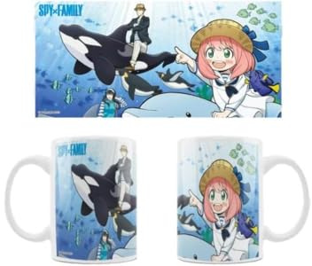 Crunchyroll – Spy x Family – havsdjur – kopp, mugg – 320 ml – original & licensierad