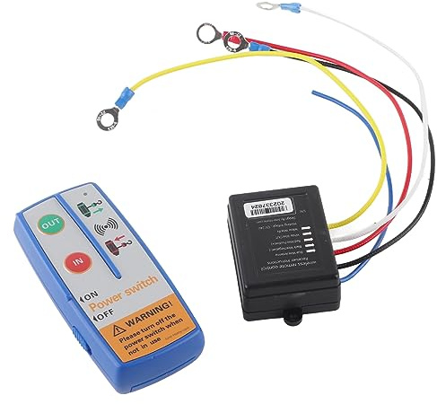 Dioche Fernbedienung Seilwinde 12V Elektrische Winde Drahtlose Fernbedienung System Sender Empfänger Kit für Lkw ATV SUV