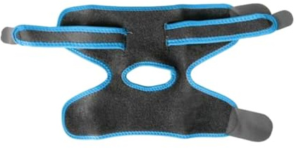 GUTEINTE Fascia Bendaggio Caviglia, Supporto per Caviglie Deboli, Slogature, Stabilizza i Legamenti, Allevia il Gonfiore del Dolore, Regolabile con Strappo (1, Nero celeste)