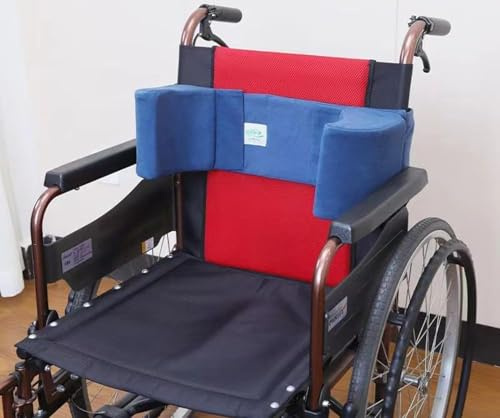 Soporte Lateral para Protectores Laterales de sillas de Ruedas, cojín de Soporte Lumbar para Cama y Silla de Ruedas, Almohadilla Antideslizante para reposabrazos de Silla