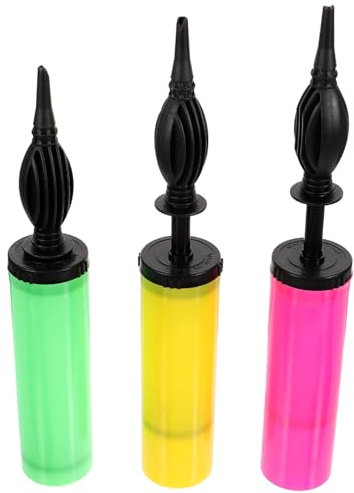 CORHAD 3 STÜCKE Handheld Ballon Luftpumpe Basketball Inflator Hand Luftpumpe für Bälle Tragbare Manuelle Pumpe Zufällige Farbe