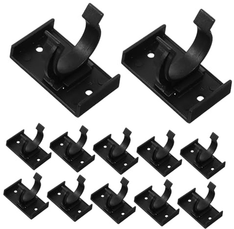 OSALADI 12pcs Plastic Furniture Leveler Clips for Kitchen Cabinet Kickboard Plinth Brackets Adjustable Cabinet Levelers Flat Adapter for Toe Kick Clip Installation