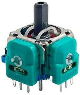 Lot de 10 joysticks à effet Hall for PS5 Dualsense - Sans gigue - Sans dérive - Structure interne du joystick analogique vert PS5