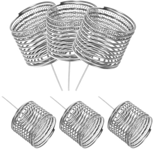 Lurrose Caja de Fertilizante para Bonsáis de Acero Inoxidable Grande Tapa Contenedor Automático para Abono de Plantas Herramienta Resistente para Jardinería y Cultivo de Bonsáis