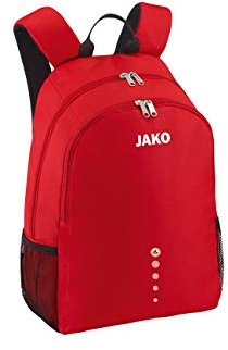 JAKO - Sac à Dos Classique, Mixte, Rouge,