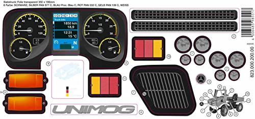 Rolly Toys Aufkleber für Unimog Fire 038220, 35,0 x 0,1 x 16,6 cm, Alter: 3+, Indoor, Sticker Set, Aufkleber, Sticker, Kleinteile
