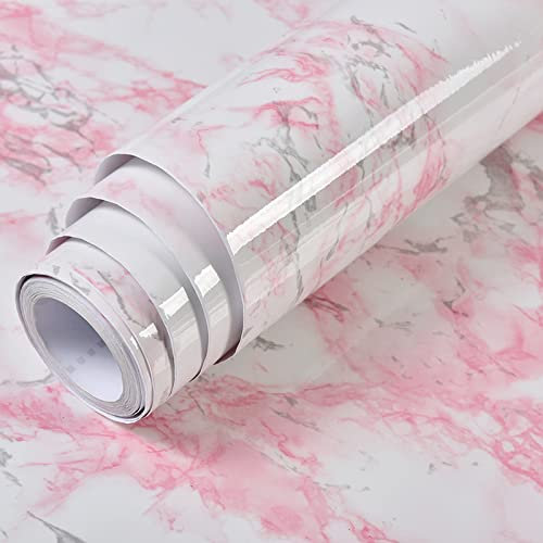 Dostear Wallpaper Self-Adhesive Klebetapete Selbstklebend Selbstklebende BordüRe Tapeten Klebefolie Wandfolie Kinderzimmer FüR Wohnung Renovierung Roter Stein 15.75 X 393.7 Zoll