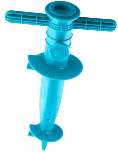 Punta Ombrellone Spiaggia O Trivella Ombrellone Spiaggia Acciaio. Accessori Ombrellone Resistente Leggero Durevole. Supporto Ombrellone Spiaggia Ideale Accessori Spiaggia.