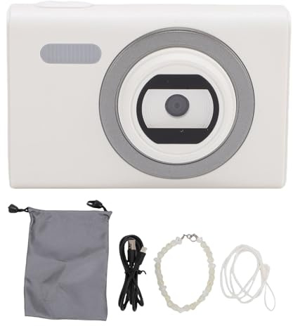 Digital Camera, 48MP 1080P HD Auto Focus CCD Vlog Camera with Flash for Teens Students Kids Boys Girls, Compact Portable Video Recorder