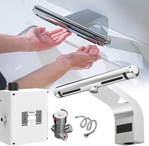 Smart - Asciugamani 2 in 1 ad alta velocità, sensore automatico, aria regolabile, asciugatura rapida, salvaspazio, per bagni commerciali e domestici