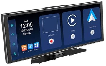 Navigazione CarPlay wireless Touchscreen Monitor per auto Carplay Android Auto Navigation 1080P per schermo della telecamera del cruscotto