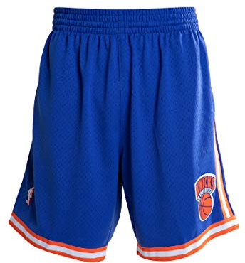 Mitchell & Ness New York Knicks 1991-92 Swingman NBA Shorts Blau, XL