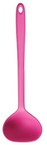 Kochblume Schöpflöffel aus Silikon – BPA-frei & hitzebeständig (Pink) | Ideal zum Schöpfen, Portionieren und Servieren – schonend für Antihaftpfannen und hitzebeständig bis 260 °C.