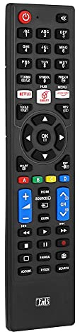 T'nB - Télécommande Universelle pré-programmée Panasonic, Philips, LG, Samsung et Sony - Noir