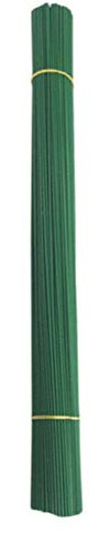 Cabilock 50 Stücke Steckdraht Basteldraht Blumendraht Blumenstieldraht Rose Stengel künstliche Flower Stem für Blumenschmuck Bouquet DIY handgemachte Blumen Zubehör 19 cm