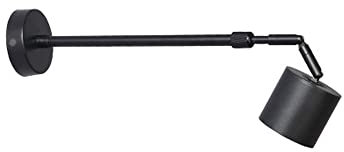 Siet Faretti a soffitto a LED Illuminazione spot d'accento a parete per interni, Lampada da lettura regolabile sul comodino Plafoniere direzionali, Faretti girevoli a parete telescopici