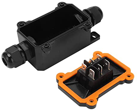 Interrupteur Etanche, Interrupteur 3 Positions, 12V 16A IP68 with 3 Position Interrupteur A Bascule Interrupteur Exterieur Etanche for Car Boat Ship RV