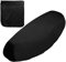 Funda para Asiento de Motocicleta Impermeable, Protector de Funda de Cojín de Polvo para Asiento Scooter Motocicleta, Funda Asiento Moto Poliéster Universal Protección Solar con Banda Elástica (XL)