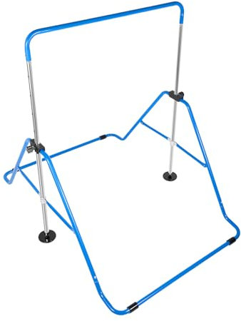 Aohuada Gymnastique Barres de Gymnastique réglables en Hauteur Barre Fixe Barre de Traction Appareil Fixes Barres de Traction Gymnastique Sport Barre Stable
