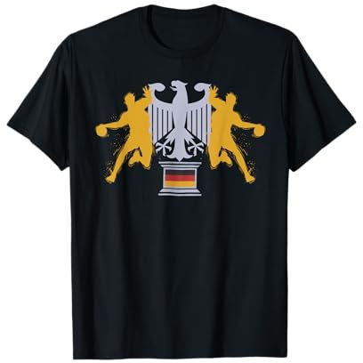 Handball Deutschland Trikot Handballspieler Handballspiel T-Shirt