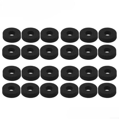 Besttoolifes Protectores de joystick de silicona, 24 anillos protectores elásticos invisibles compatibles con PS5, PS4, Xbox, Switch, Steam Joystick (elasticidad media)