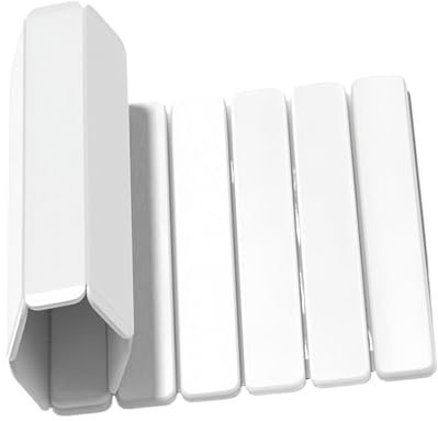 Qianly Tappetino Asciuga Stoviglie Sottomano per Lavello Base Assorbente Antiscivolo Da Cucina in Diatomite per Asciugatura Veloce Adatto per Mantenere Il Ba, Bianco