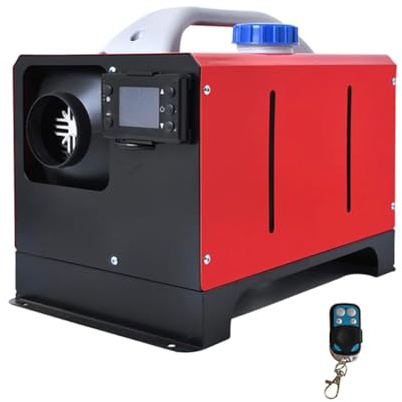 Riscaldatore diesel da 5 kW tutto in uno, riscaldatore portatile per parcheggio, riscaldatore ad aria diesel con display LCD intelligente, riscaldatore invernale per cuccette auto, basso consumo, ri