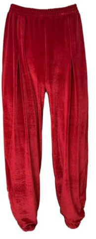 XUHCLY Martial Arts Karate Suit,Adult Karate Trousers,Kung Fu Pant Women Men Traditional Karate Tai Chi Pants(Size:XL,Color:red)
