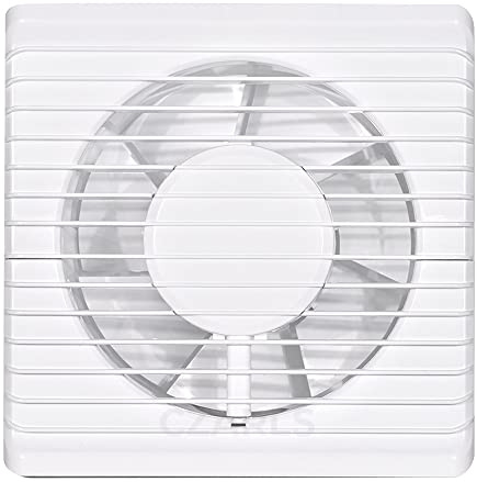 F.H. ANA Badlüfter Wandlüfter Ventilator Ø 80 mm - Nachlauf/Timer - Weiß (Funktion: Nachlauf/Timer, Durchmesser: Ø 80 mm)