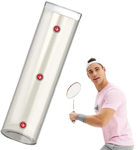 Gwtdtoad Tubo per palloni, tubo magnetico da badminton | supporto magnetico per palloni da badminton – Attrezzature per allenamento di sport, palestra, cortile, campo da badminton, parchi