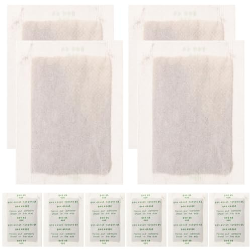 LIFKOME Parches para Pies Detox de Jengibre Natural, 10 Unidades de Tela Adhesiva para Eliminar Toxinas y Eliminar Olor Antes de Dormir
