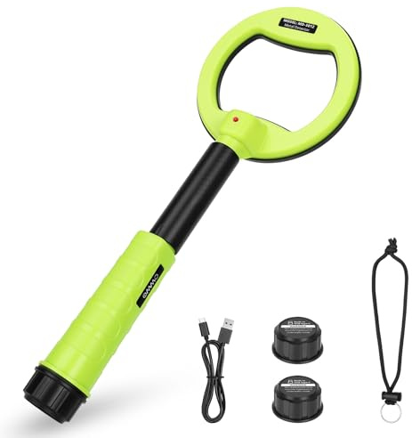 OMMO Underwater Metal Detector, IP68 Waterproof Pinpointer with 65FT Depth