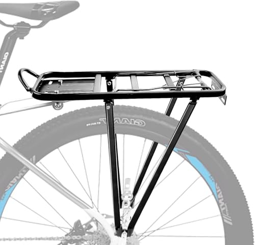 Mountainbike Gepäckträger, Aluminiumlegierung, Universal, Einstellbar, Hinten für MTB, Rennrad, EBike