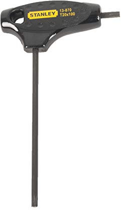 Stanley 1-13-870 - Destornillador Torx con mango en T (10 unidades, T20 x 100 mm)